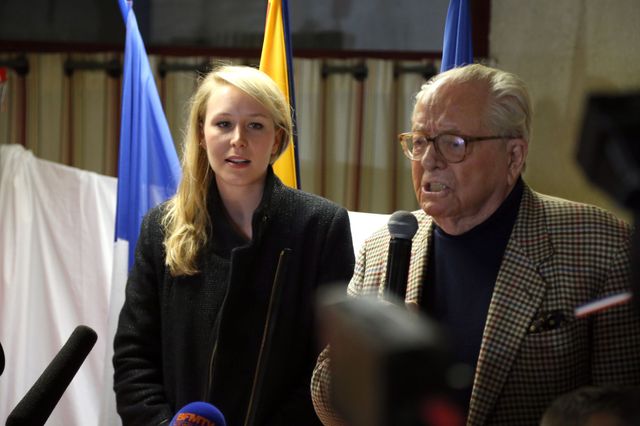 Jean-Marie Le Pen et Marion Maréchal Le Pen