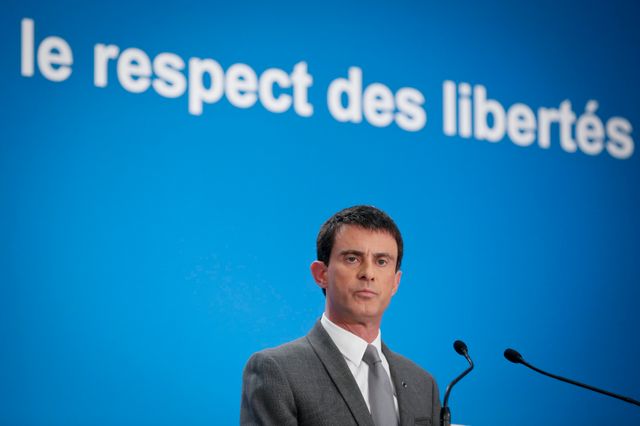 L' ISSUE DU CONSEIL DES MINISTRES, CONFERENCE DE PRESSE DU 1er MINISTRE MANUEL VALLS (PROJET DE LOI RELATIF AU RENSEIGNEMENT)