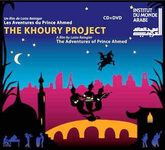 Frères Khoury - CD/DVD Film muet "Les aventures du Prince Ahmed"