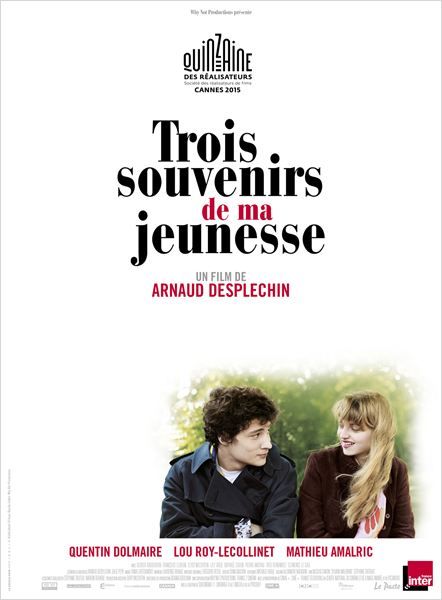 Affiche "Trois souvenirs de ma jeunesse" d'Arnaud Desplechin