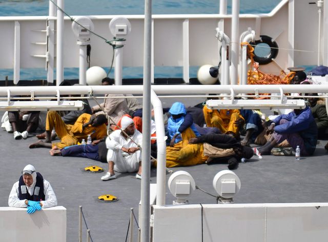 Seuls 28 survivants ont pu être repêchés après le naufrage.