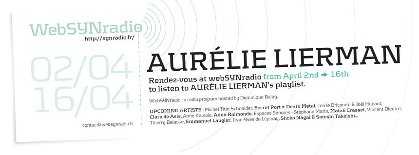 Aurélie Lierman | webSYNradio