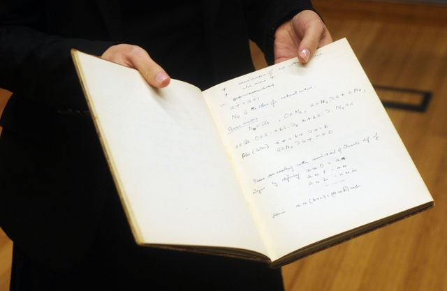 Le manuscrit d'Alan Turing