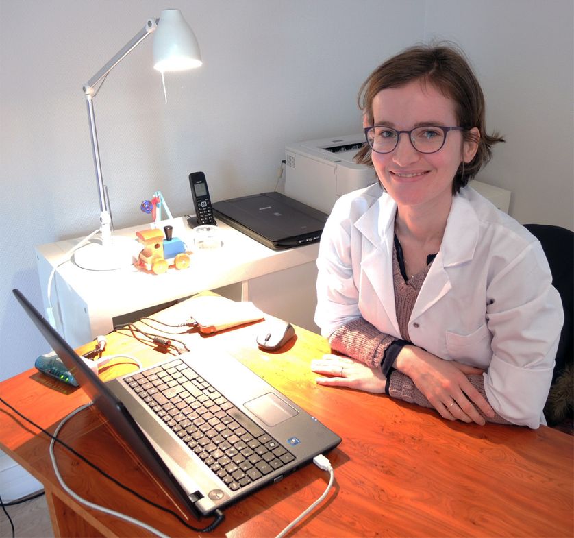 Sophie Rabourdin, médecin généraliste installée depuis 2011 à Strasbourg. Le 1er avril 2015