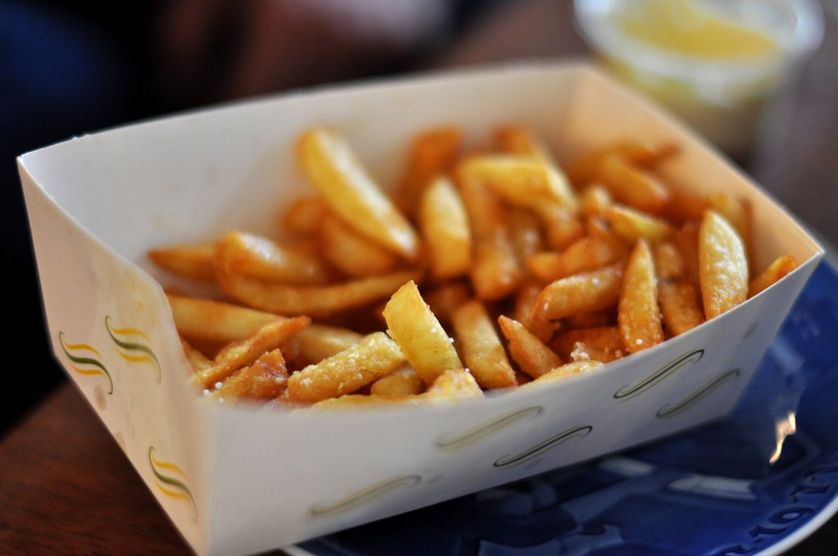 Ceci est bien une barquette de frites