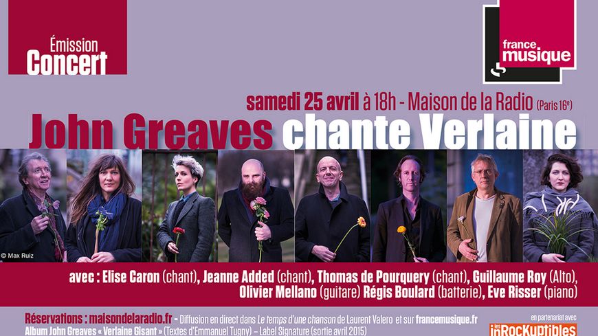John Greaves chante Verlaine à la Maison de la radio