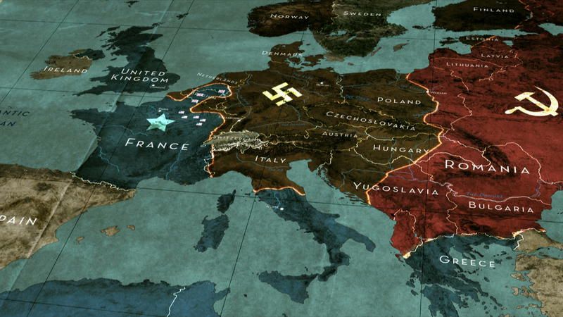 La Chute du Reich - carte