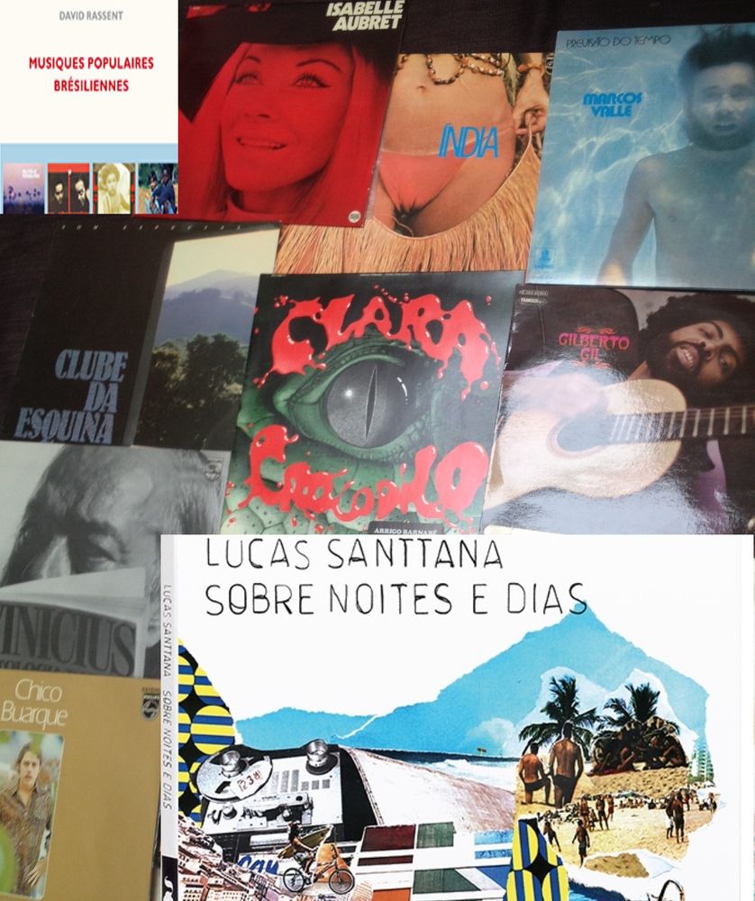 Vinyles, sélection Brésil, D. Rassent et Lucas Santtana