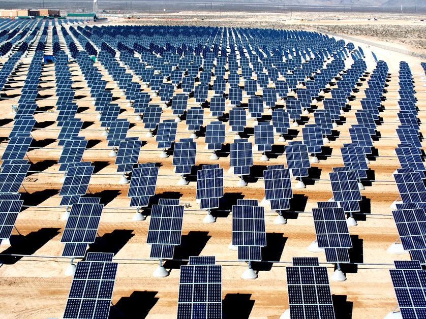 usine photovoltaïque de Nellis, Nevada