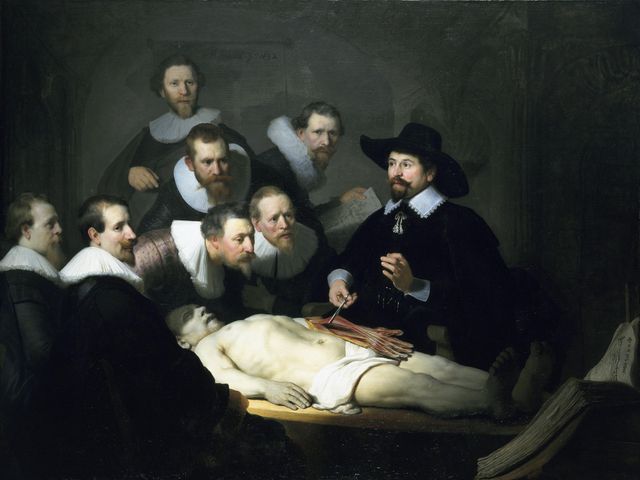 Le leçon d'anatomie du docteur Tulp, Rembrandt, 1632