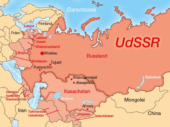 Russie La Relation De Moscou A Ses Voisins De L Ancien Espace Sovietique