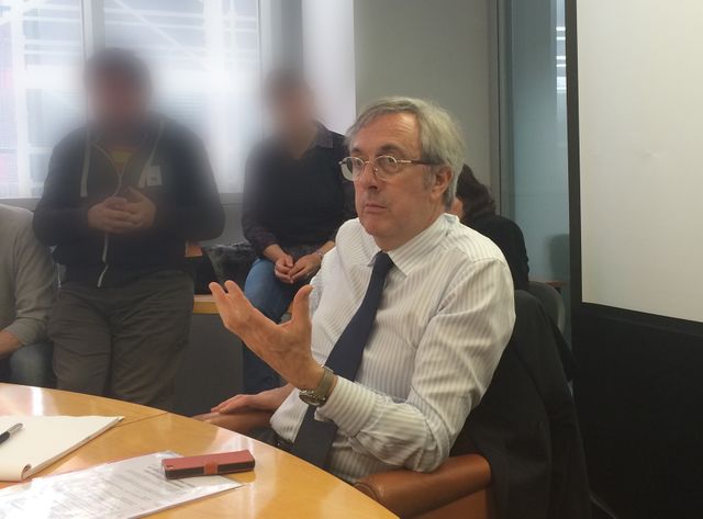 Dominique-Jean Chertier a rapidement entamé le dialogue avec les salariés
