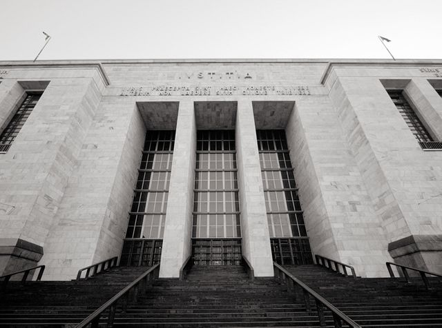 Le palais de justice de Milan