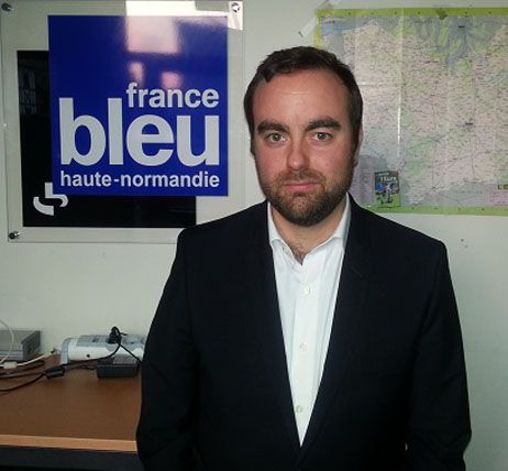 Sébastien Lecornu, nouveau président du conseil général de l'Eure.