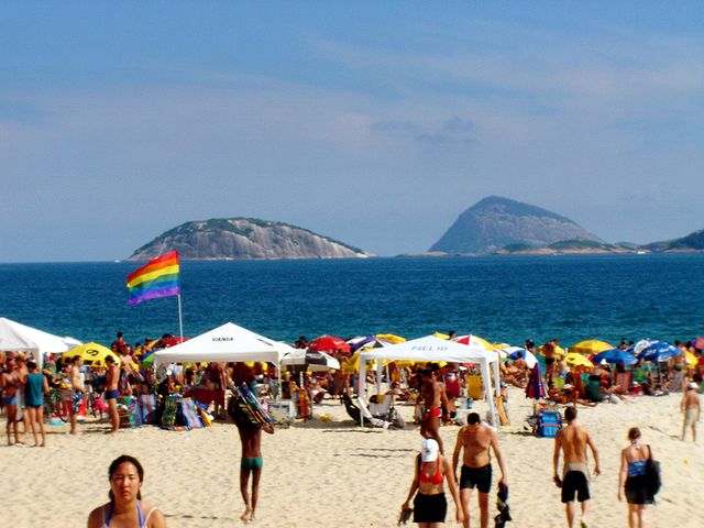 Plage où l'homosexualité est tolérée à Rio de Janeiro