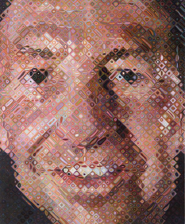 Exposition MOMA à la RMN - Chuck Close