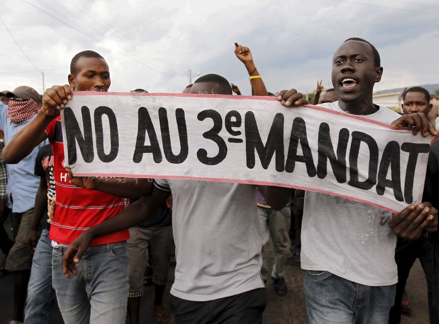Contestation au Burundi