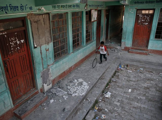 1.600 écoles sont à reconstruire au Népal.