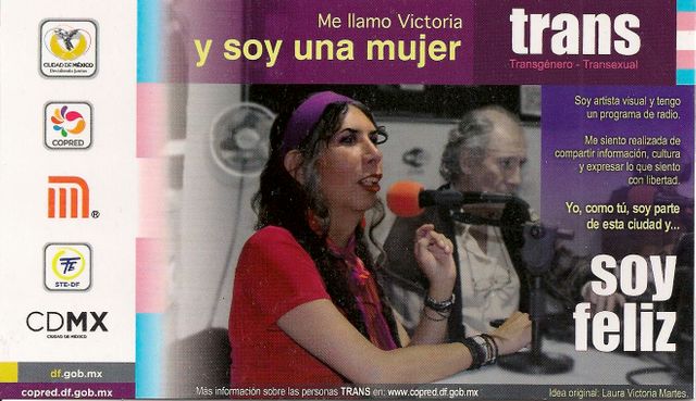 Flyer de la campagne Mexico Trans