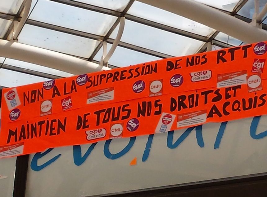 Les personnels de l'AP-HP en grève ce jeudi.