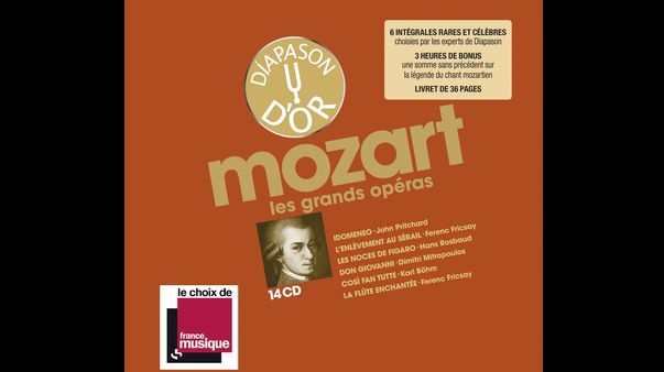 Coffret CD - La Discothèque idéale de Diapason vol. IV : MOZART les grands opéras !