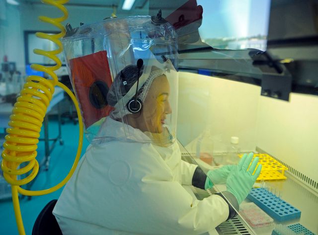 En 2009, le laboratoire P4 travaillait sur le virus H1N1