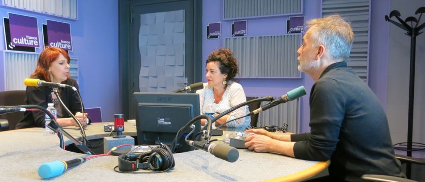 France Culture, studio 153, dimanche 31 mai 2015 ... Désirée Frappier, Aline Pailler & Alain Frappier