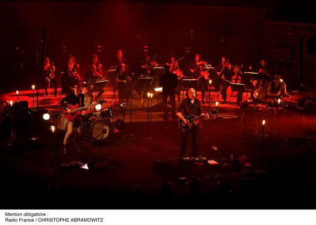 Dominique A concert auditorium 2015