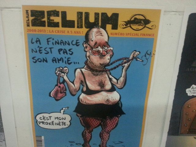 Zélium caricature