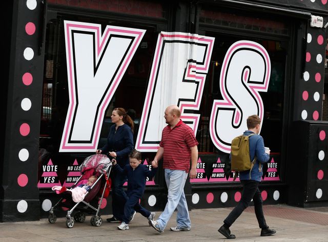 Les Irlandais se sont prononcés en faveur du mariage homosexuel.