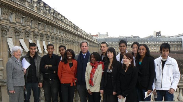 Visite du conseil constitutionnel /