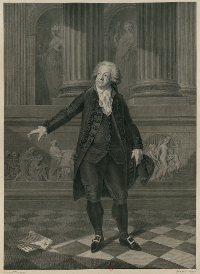 Portrait de Mirabeau d'après Étienne Beisson - 1798