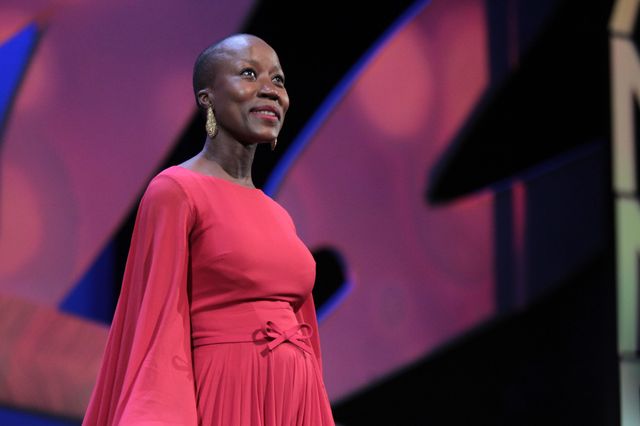Rokia Traore au Festival de Cannes.