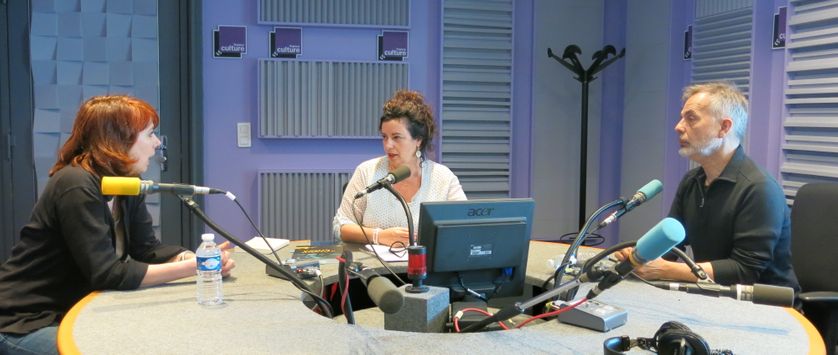 France Culture, studio 153, dimanche 31 mai 2015 ... Désirée Frappier, Aline Pailler & Alain Frappier