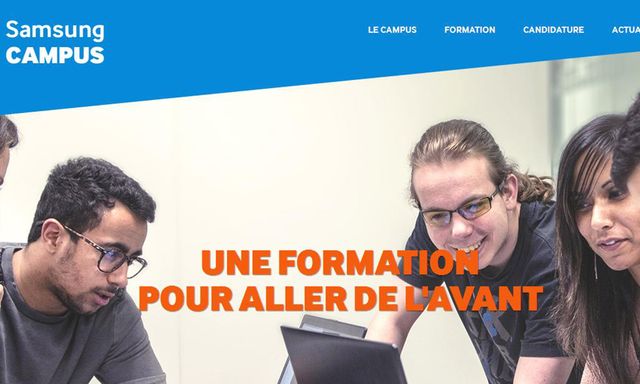 Les inscriptions au "Samsung campus" sont ouvertes.