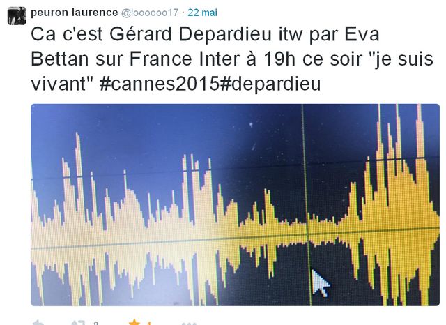 Twitt sur Depardieu