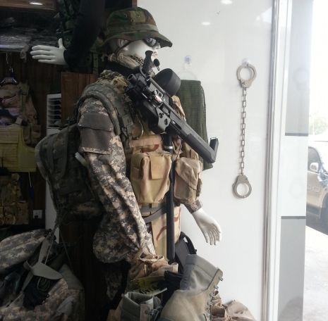 magasins d'armes en Irak