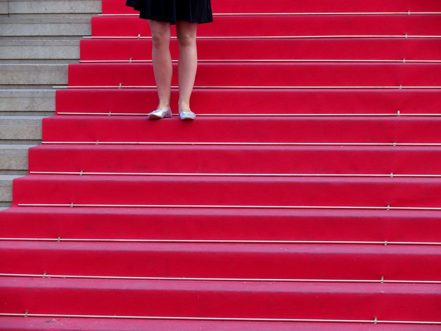 Les marches du Festival de Cannes
