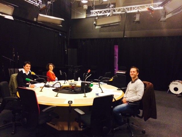Benoît Lenoble, Perrine Kervran et Bertrand Jolivet