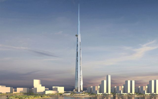 La Kingdom Tower, à Djeddah