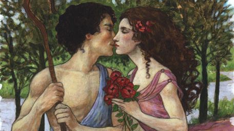Daphnis et Chloé Ravel "le baiser"
