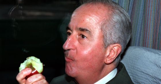 Edouard Balladur pendant la campagne présidentielle de 1995
