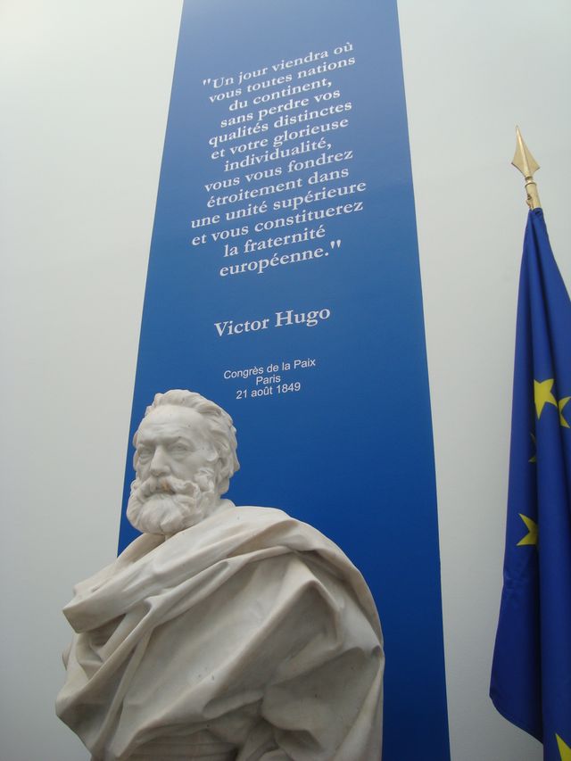 Buste de Victor Hugo, au Palais Bourbon (Assemblée Nationale), à Paris
