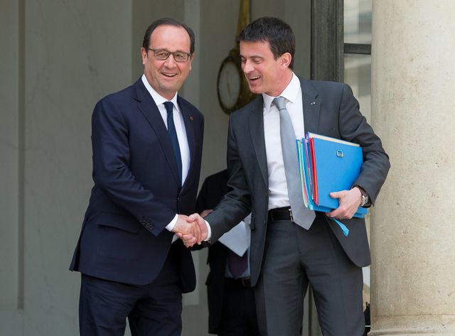 François Hollande et Manuel Valls