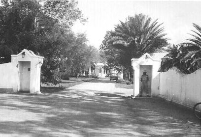 Le palais royal de Bujumbura avant l'attaque