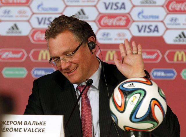 Jérôme Valcke, secrétaire général de la Fifa, est le bras droit de Sepp Blatter.
