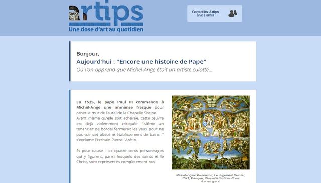 Artips (impression écran)