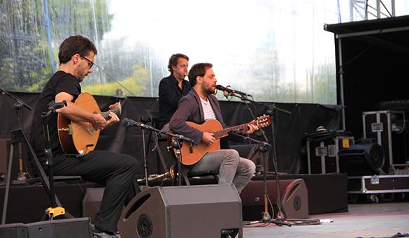 António Zambujo au festival Rio Loco 2015 © Guillaume Schnee / Radio France