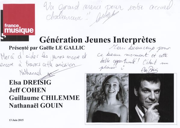 Flyer Génération jeunes interprètes_Elsa Dreisig