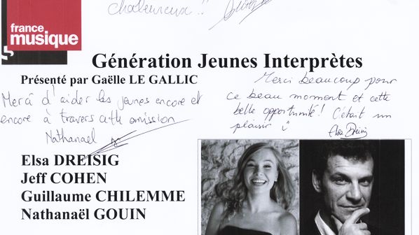 Flyer Génération jeunes interprètes_Elsa Dreisig